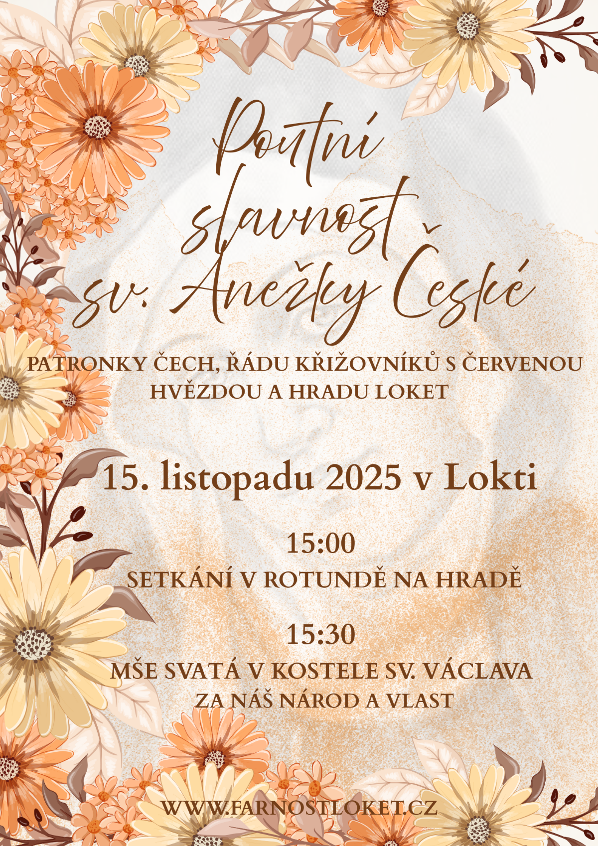 Poutní slavnost sv. Anežky České