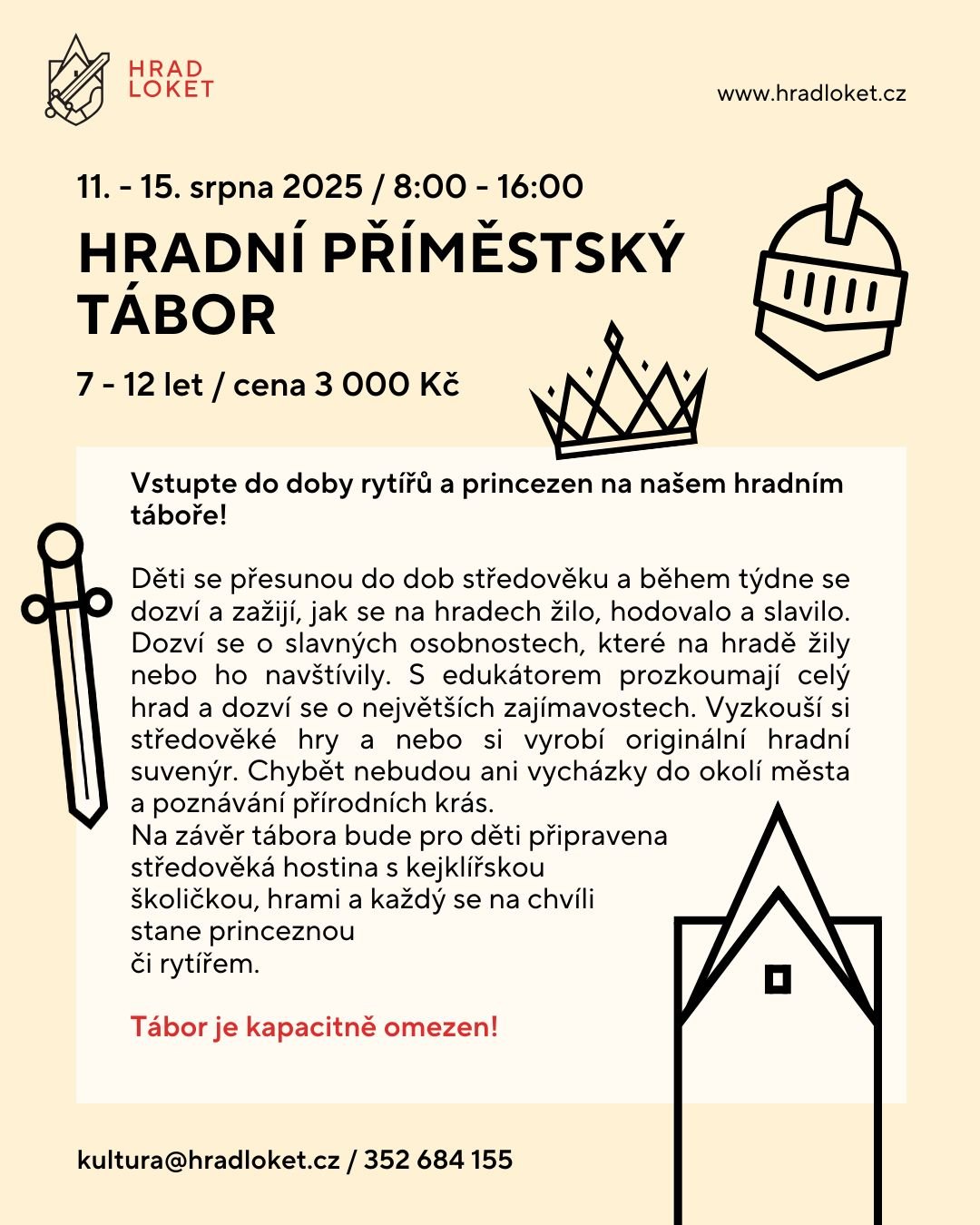 Hradní příměstský tábor