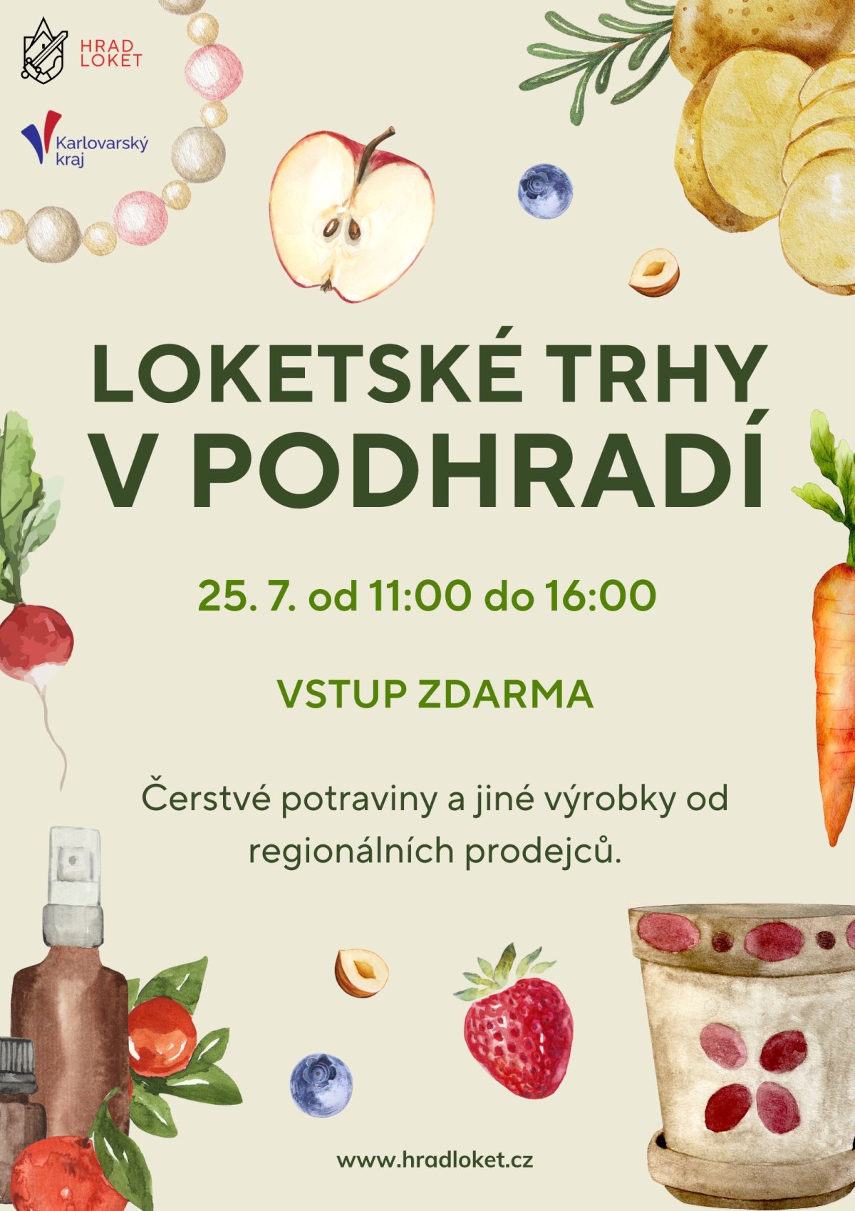 Trhy v podhradí