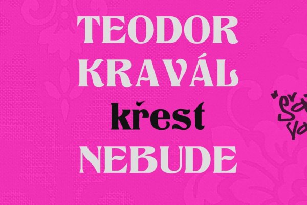 Křest básnické sbírky Teodora Kravála