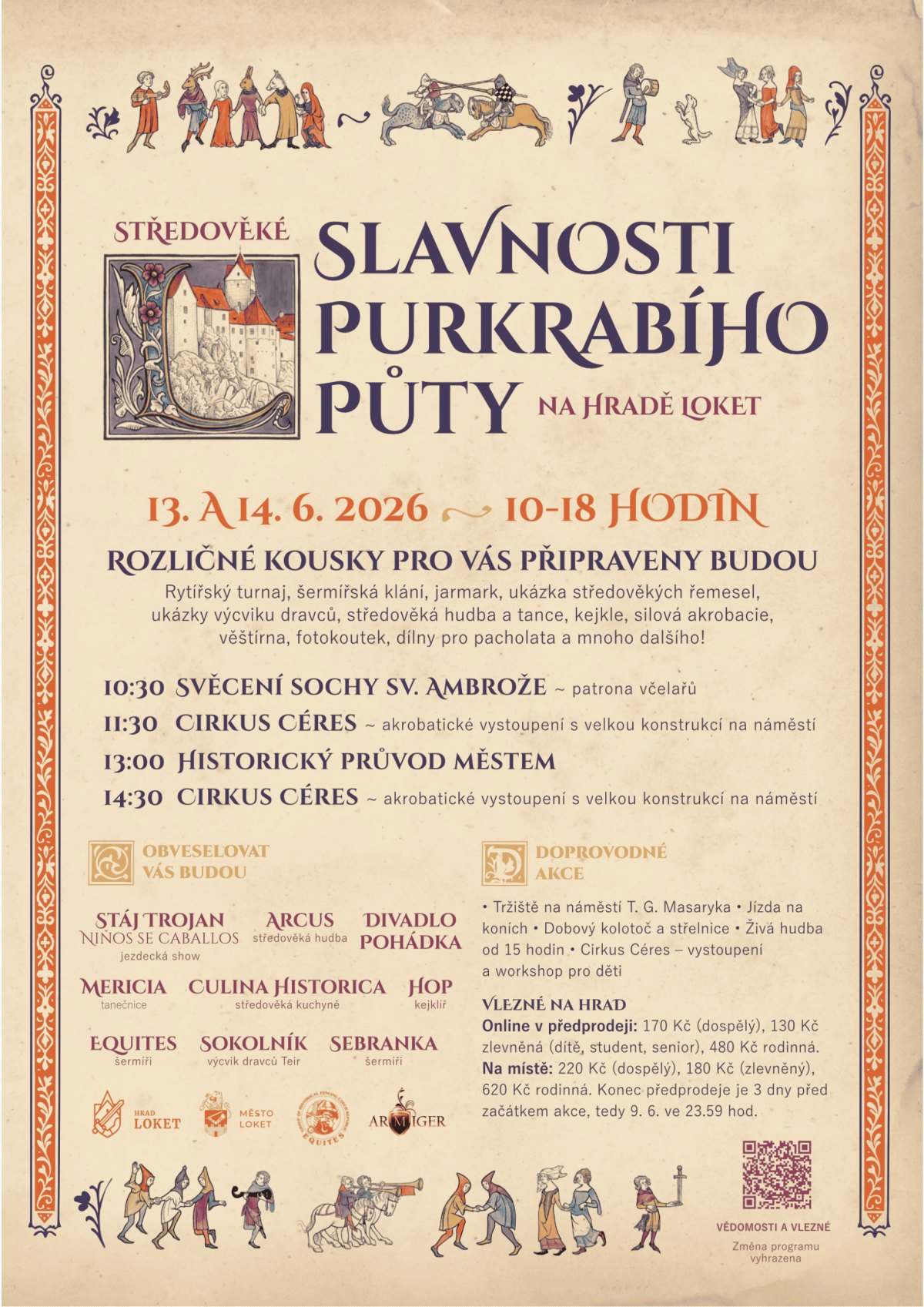 Středověké slavnosti purkrabího Půty