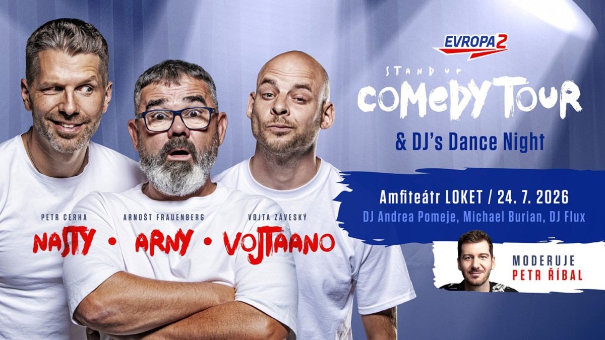 Evropa 2 COMEDY TOUR & DJ's Dance Night