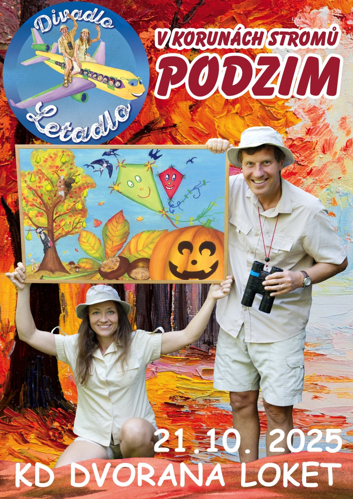 Divadlo Letadlo: V korunách stromů - Podzim