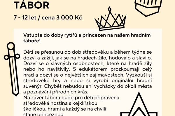 Hradní příměstský tábor