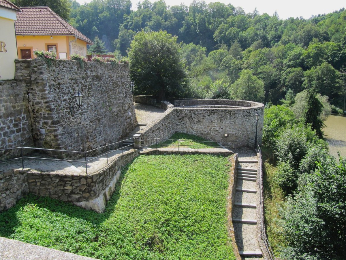 Gallery on the ramparts